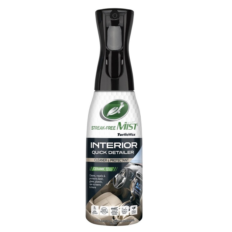 Turtle Wax Interior Quick Detailer, Cleaner & Protectant Streak-Free Mist Spray – 53848 – 591mL – 103619 (Pickup Only)