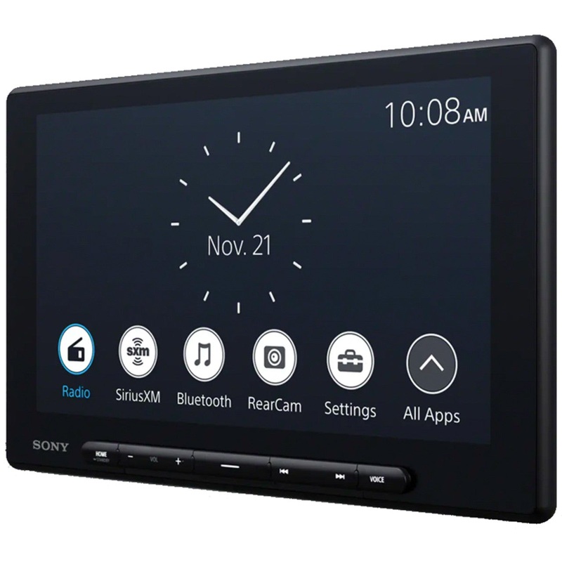 Sony XAV-AX8500 Single DIN 10.1 Capacitive Tilt & Swivel Touchscreen Wireless Android Auto & Apple CarPlay Enabled Multimedia Receiver Head Unit – XAVAX8500