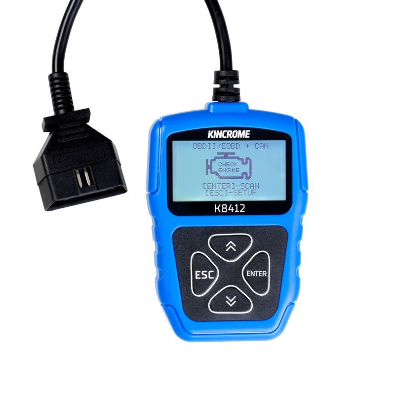 Kincrome Diagnostic OBDII/EOBD Scan Tool Entry – K8412
