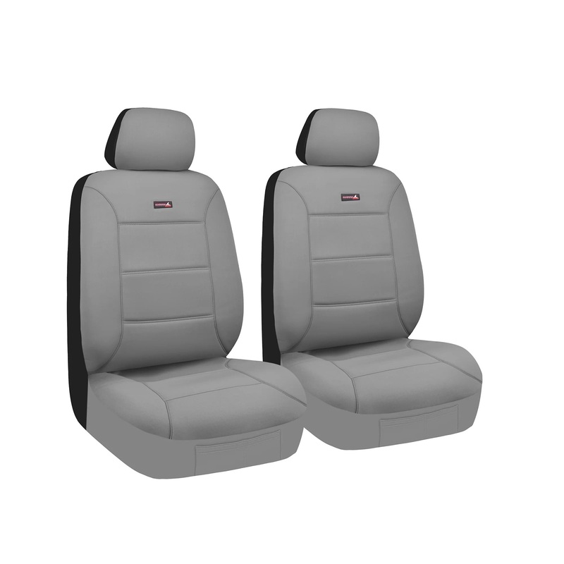 SharkSkin Universal Front Seat Covers Size 30/35 Grey Neoprene – SKNA3507