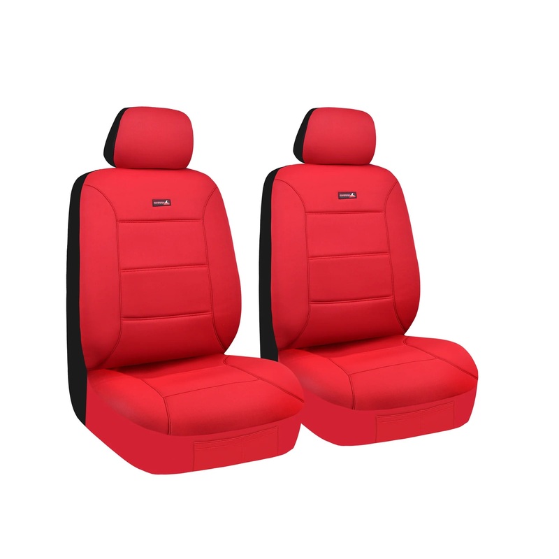 SharkSkin Universal Front Seat Covers Size 30/35 Red Neoprene – SKNA3505