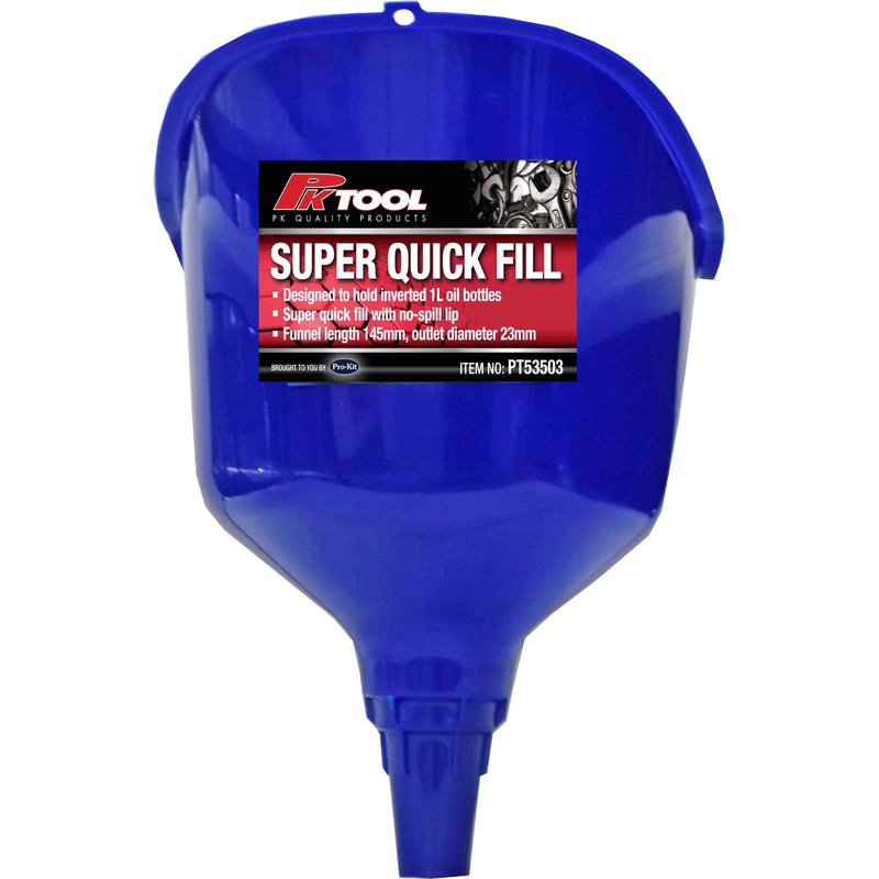 PKTool Super Quick Fill 1ltr Bottle Holder Funnel – PT53503 (Pickup Only)