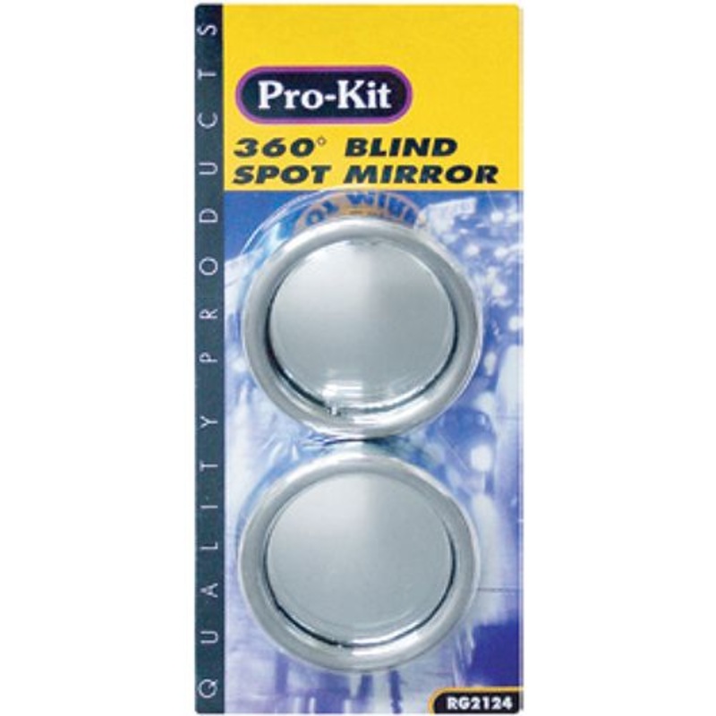 Pro-Kit Mirror – Blind Spot 360 Degree Rotating Mirror (2 Pack) – RG2124 (Pickup Only)