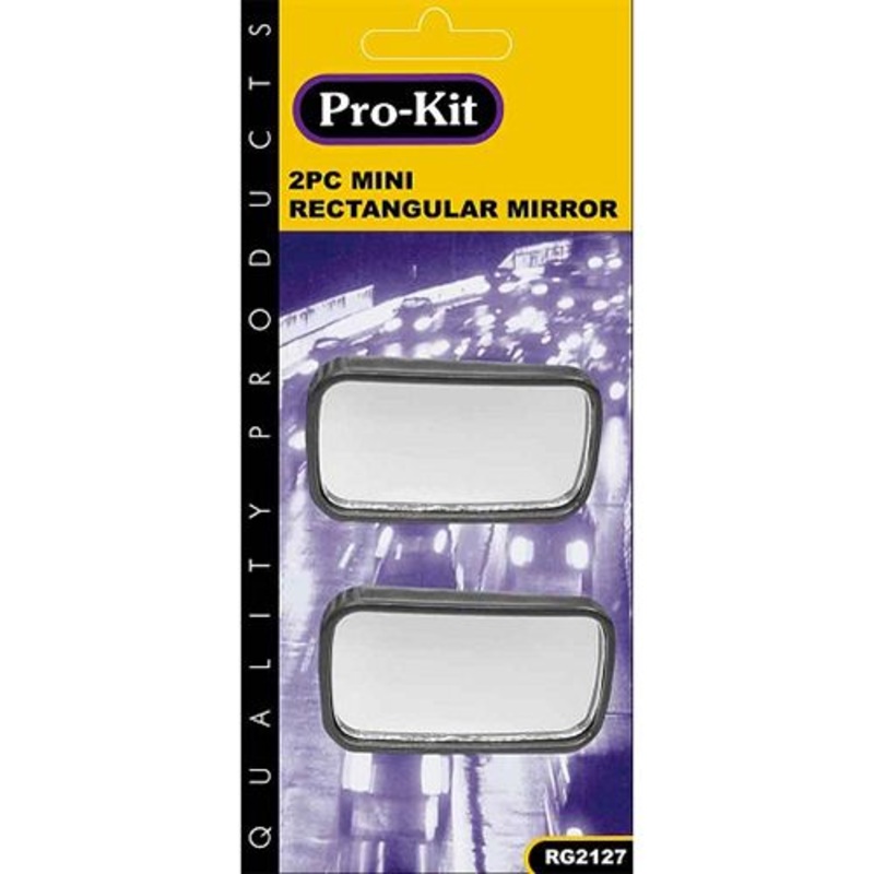 Pro-Kit Mirror – Mini Rectangular Blind Spot Mirror (2 Pack) – RG2127 (Pickup Only)