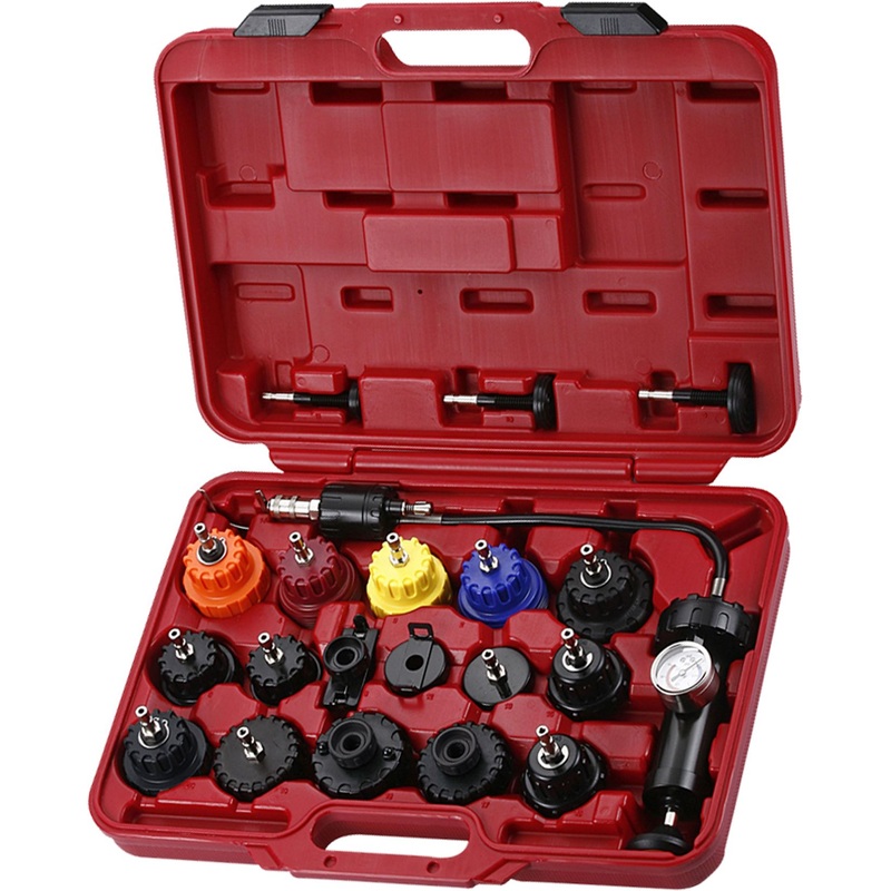PKTool 21pc Cooling System and Radiator Pressure Testing Kit – PT60303 (Pickup Only)