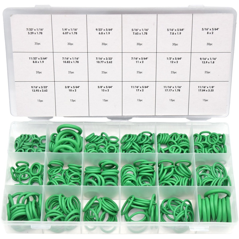 PKTool 420pc HNBR Green Air Condition O-Ring Assortment – RG2896 (Pickup Only)