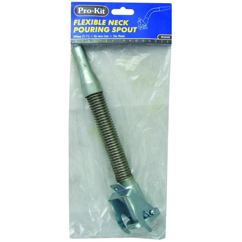 PKTool Spout – 290mm Flexible Jerry Can Neck Pouring Spout – PK40400 (Pickup Only)