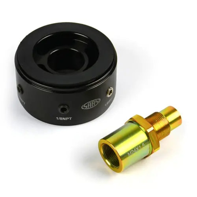 SAAS Oil Filter Sandwich Plate Kit Toyota 1HZ 1HJ 1KZ SGAP6 M24 x 1.5 – SGAP6-2415