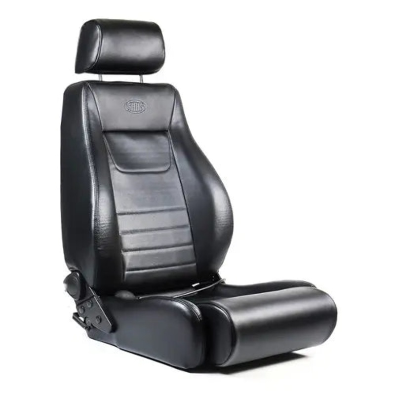 SAAS SAAS Premium Seat Black PU ADR Compliant – SB1002