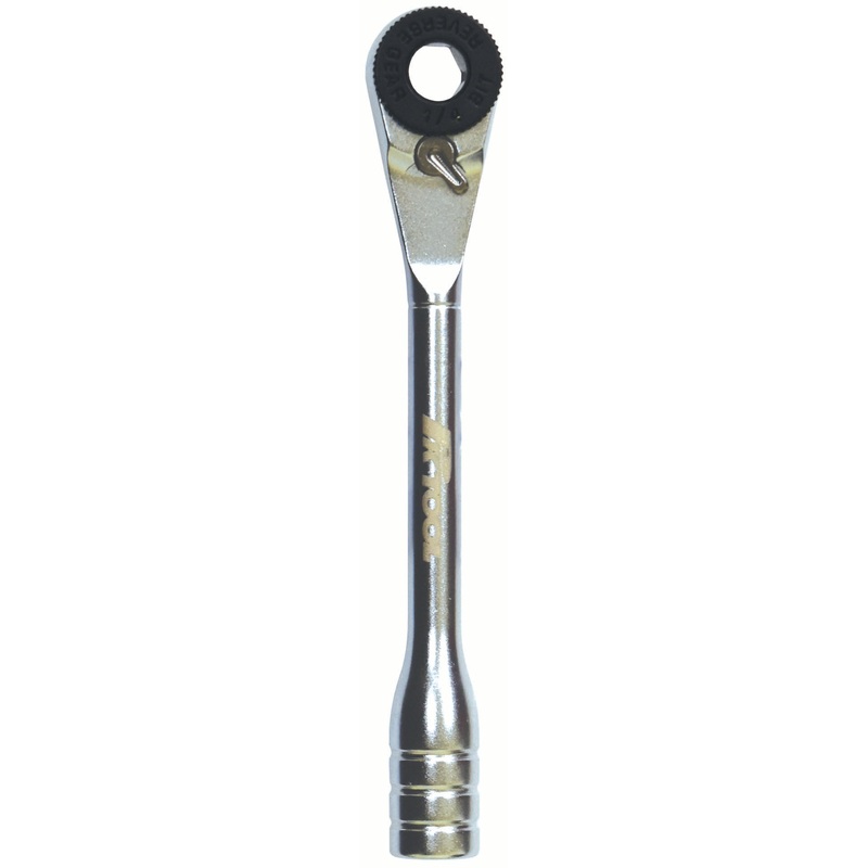 PKTool 1/4 inch Dr 92mm Mini Go-Through Ratchet – PT10869 (Pickup Only)