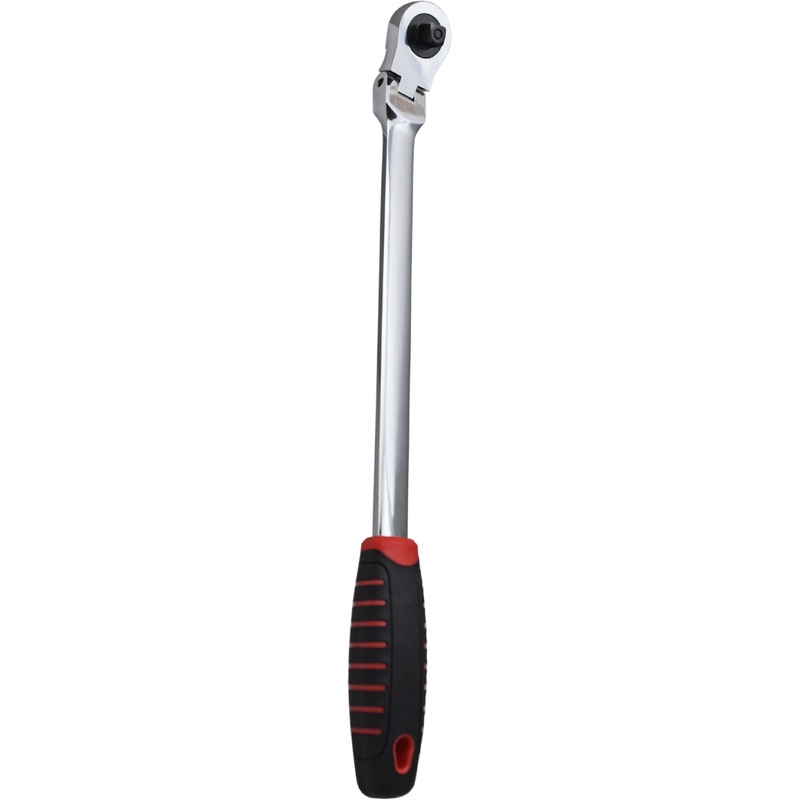 PKTool 3/8 inch Dr 365mm Extra Long Low Profile Flexible Head Ratchet – PT15021 (Pickup Only)