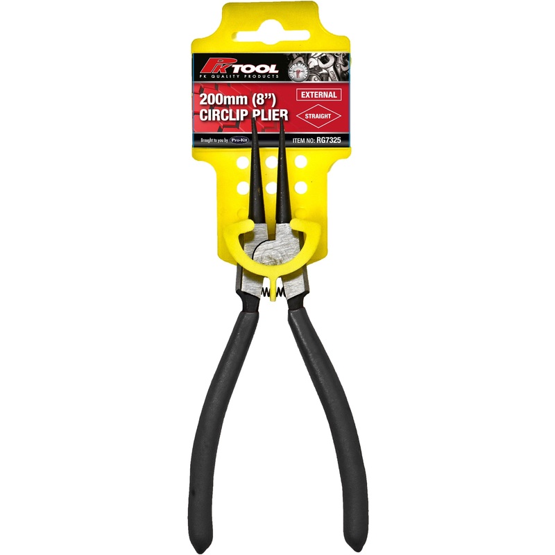 PKTool 8 inch Pliers – External Snap and Circlip – RG7325 (Pickup Only)