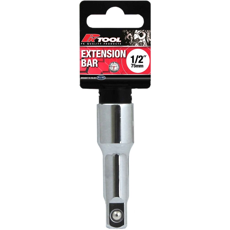 PKTool Socket Extension Bar – 1/2 inch Drive 75mm – RG7464 (Pickup Only)