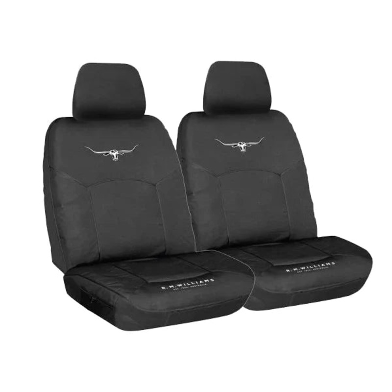 RM Williams Canvas Seat Covers Black Size 30 – CVRMW23BX-BLK30