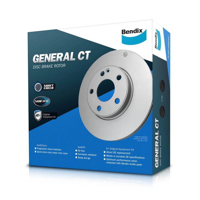 Bendix GCT Brake Rotor (Single) – BR3724-GCT