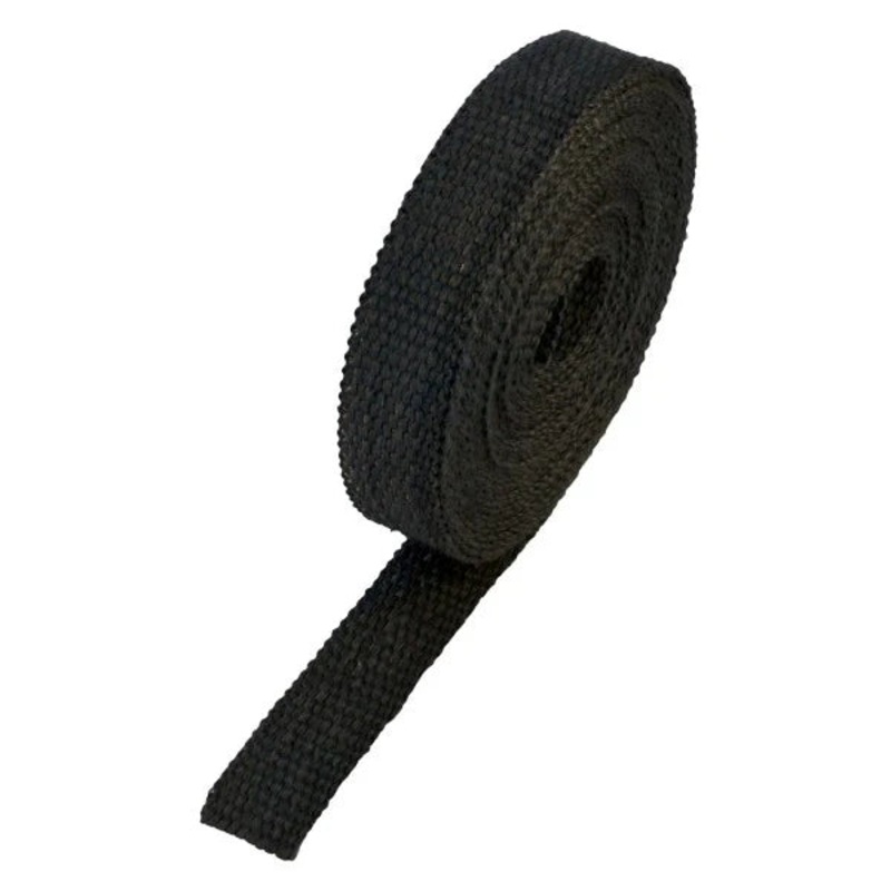 Heatshield Exhaust Wrap Black 10ft x 1inch – 321010B