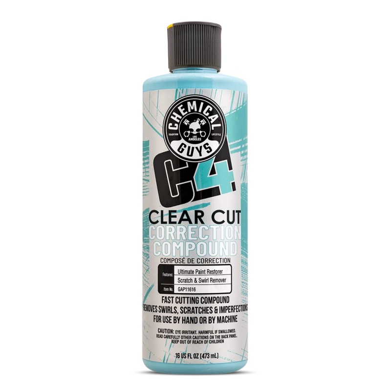 Chemical Guys C4 Clear Cut Correction Compound – GAP11616