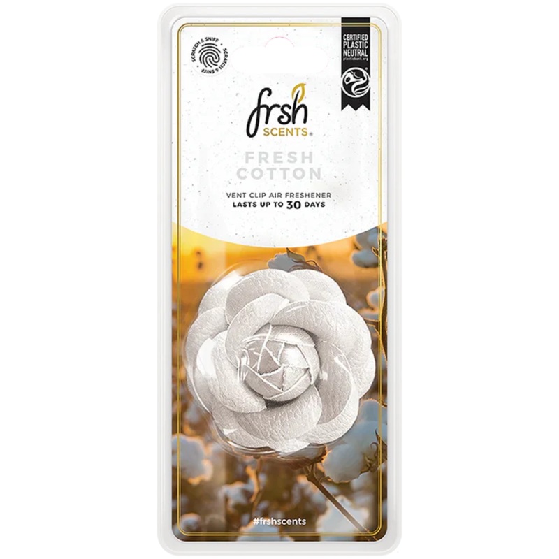 Frsh 3D Scented Flower Fresh Cotton – FR9712