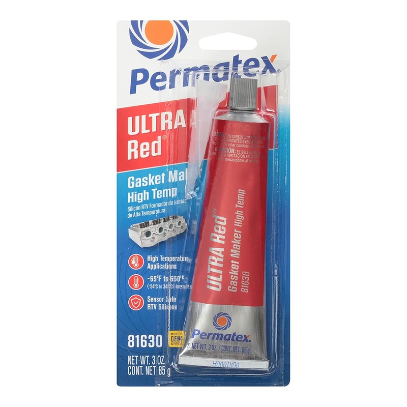 Permatex Ultra Red RTV Silicone Gasket Maker 85g – PX81630
