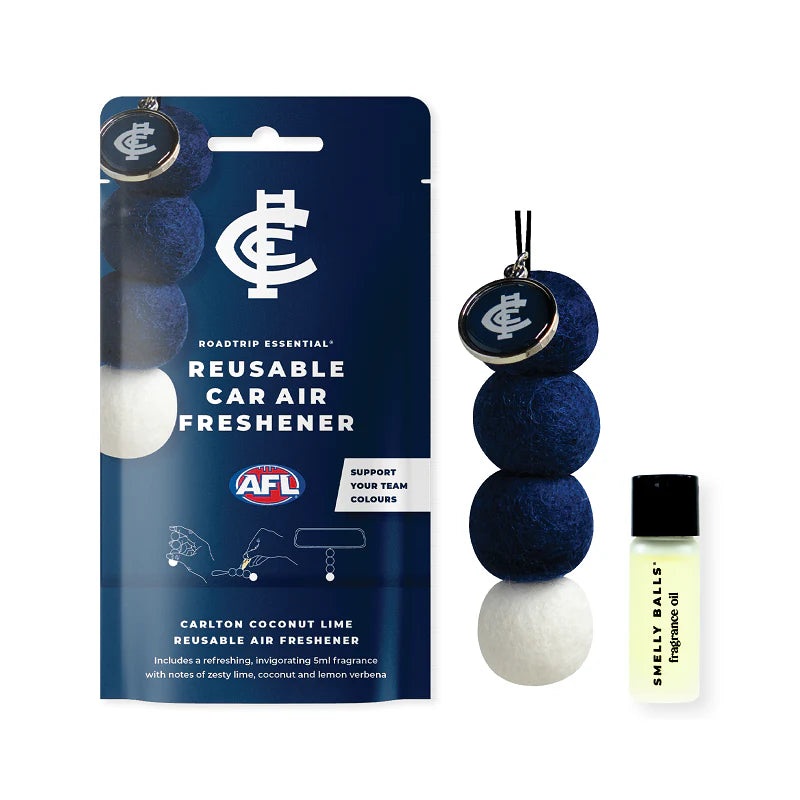 Smelly Balls Carlton Blues Reusable Car Air Freshener Set – AFL445AC