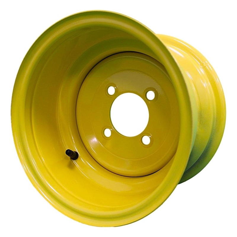10×7 Steel Wheel – John Deere Yellow