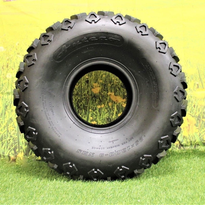25×13.00-9 Tire for Gator, ATV, UTV, Side by Side Golfcart, and Caymon