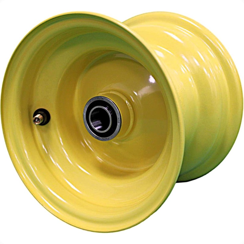 6×4.5 Hubbed Wheel – JD Yellow (Set of 4)