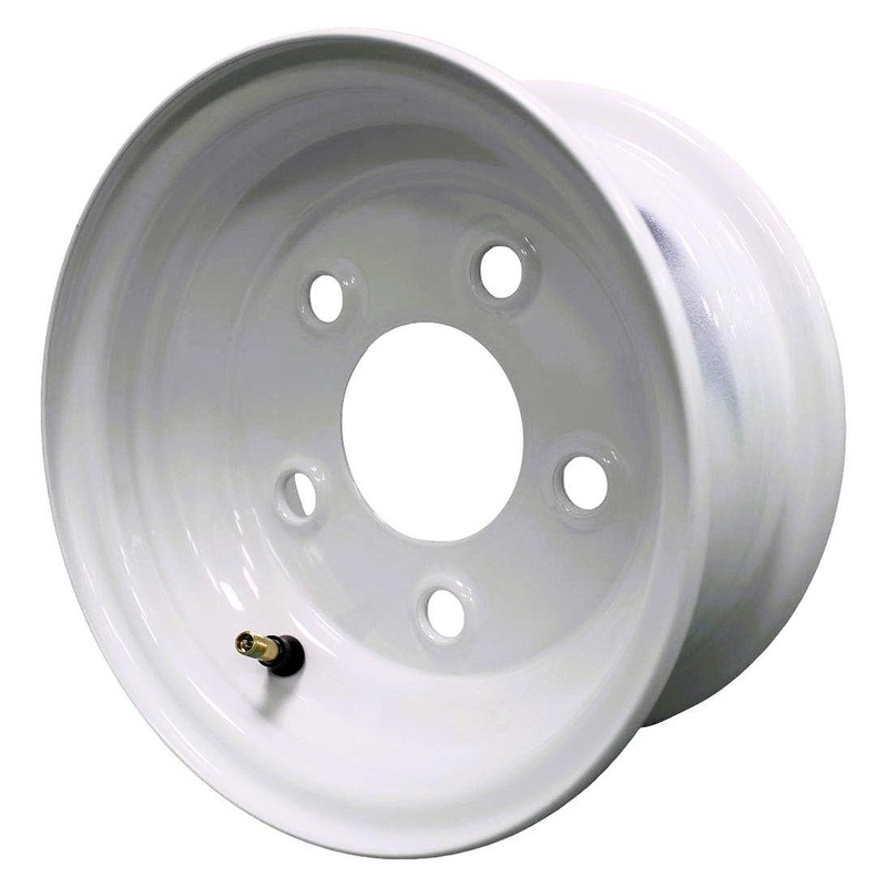 8×3.75 5@4.5-2.7-0.12OS White (Set of 4)