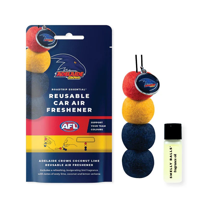 Smelly Balls Adelaide Crows Reusable Car Air Freshener Set – AFL445AA