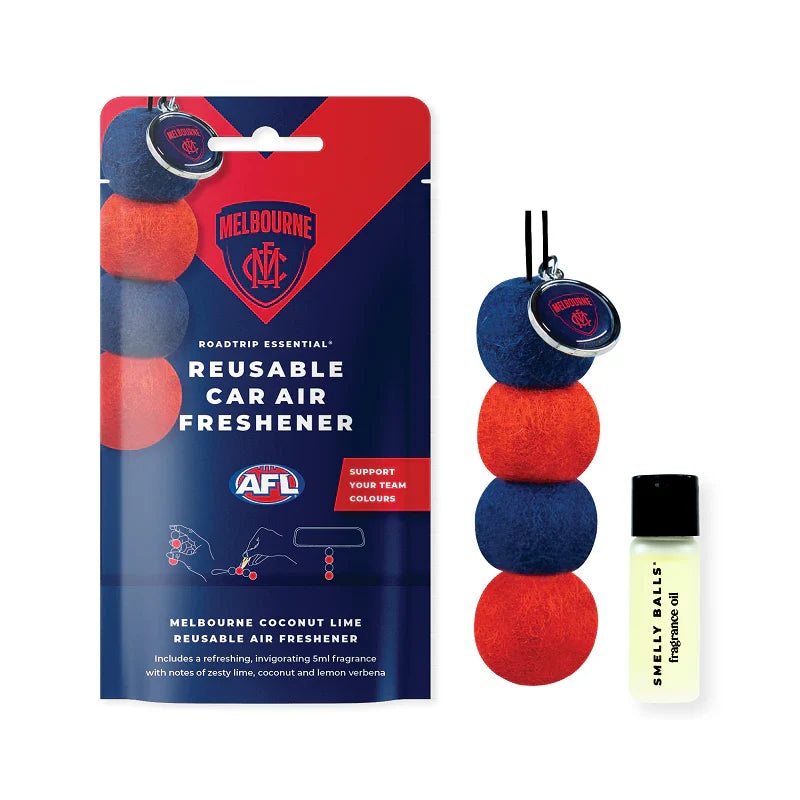 Smelly Balls Melbourne Demon Reusable Car Air Freshener Set – AFL445AI