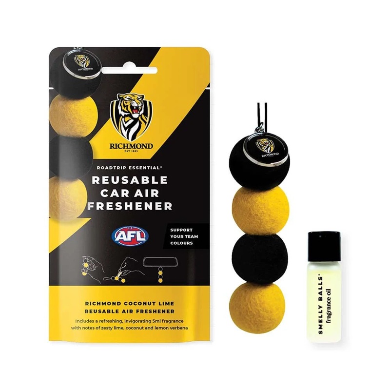 Smelly Balls Richmond Tigers Reusable Car Air Freshener Set – AFL445AL