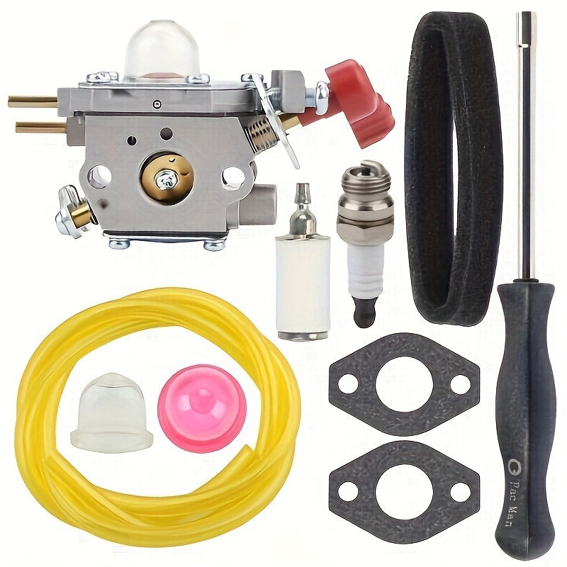 Carburetor Kit for Troy-Bilt TB2040XP TB2MB TB430 – Premium C1U-P27 Replacement Part with Easy Installation – Hipa 753-06288