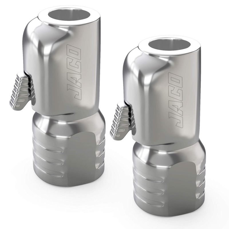 Lightning S-Series Tire Air Chuck | Open Flow, 1/4 F-NPT (2 Pack)