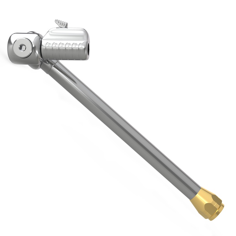 Lightning T-Series Tire Air Chuck | Open Flow, 1/4 F-NPT