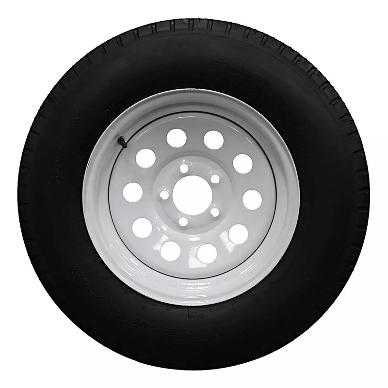 (Set of 2) Antego Tire and Wheel Heavy-Duty 225/75D15 Highway Terrain  8-Ply-Ply, 15.0-Inch Wheel, Designed for Secure & Stable Towing | A15604510116208ST22575D15-B2
