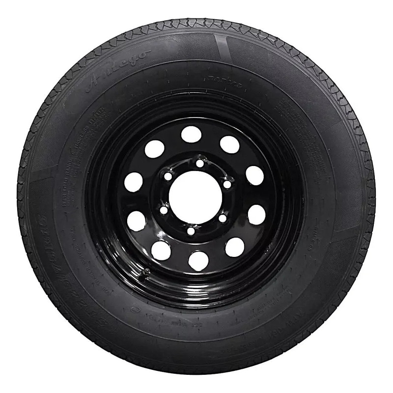 (Set of 2) Antego Tire and Wheel Heavy-Duty 225/75R15 Highway Terrain  10-Ply-Ply, 15.0-Inch Wheel, Designed for Secure & Stable Towing | A15604520096110ST22575R15-B2