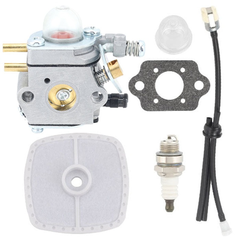 Carburetor Kit for Echo GT2000 GT2100 GT2400 GT2000SB GT2000R SRM2100 SRM2100SB SRM2110 Trimmer Replace C1U-K29 C1U-K47 C1U-K52 12520013312