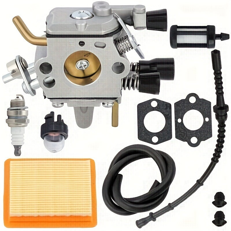 Hipa FS250 4134-120-0653 Carburetor Kit for Stihl FS250R FS300 FS350 FS120 FS120R FS200R Backpack Brushcutter