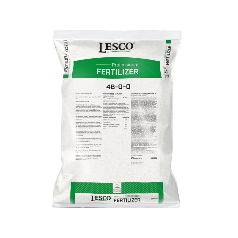 LESCO 46-0-0 Sprayable Urea  High-Nitrogen Turf Fertilizer
