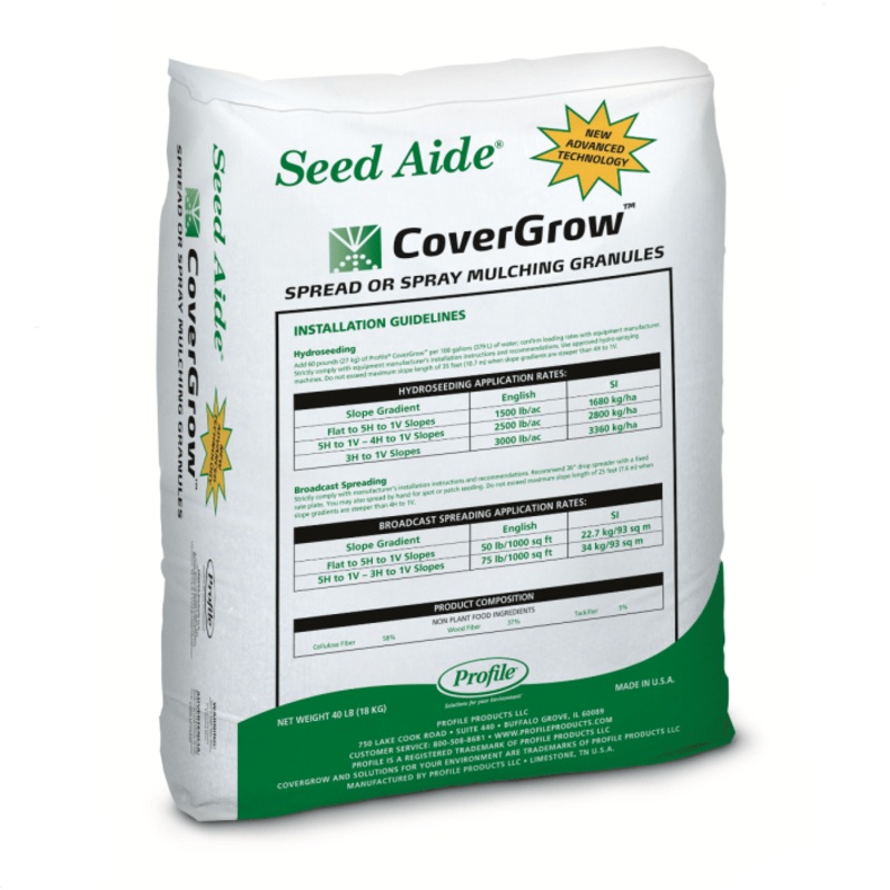Seed Aide Cover Grow – Water Retaining Seed Starting Mulch