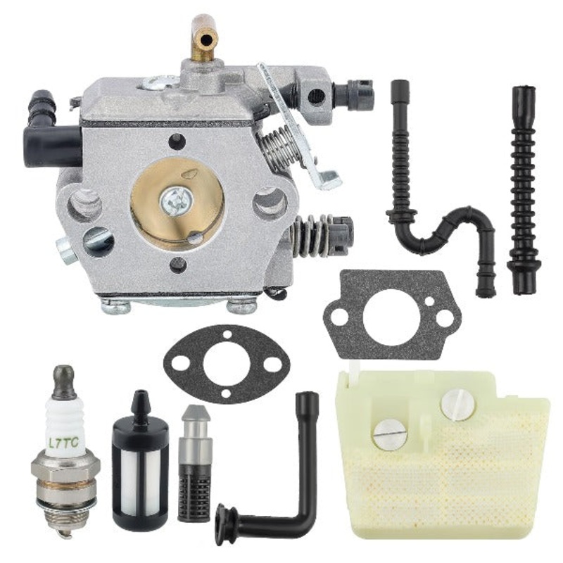 Carburetor Kit For Stihl 024 024AV 024S 026 MS240 MS260 MS260C Farm Boss Chainsaw # WT-194  1121-120-0611