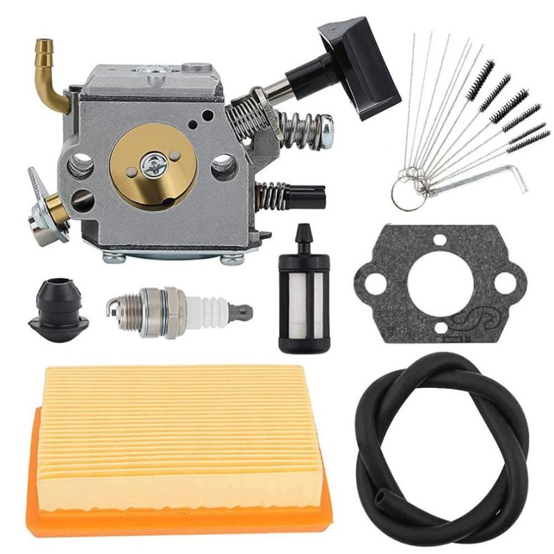 Carburetor Kit For Sthil BR400 BR420 BR420C BR340 BR380 BR320 Backpack Blower #4203-120-0601 4203-120-0603 4203-120-0605 with Cleaning Brush