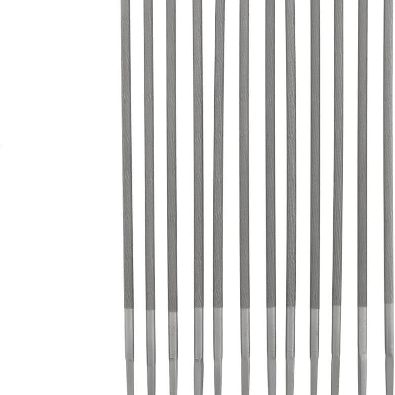 Hipa 12-Pack 3/16 inch 4.8mm Round Chainsaw Chain Sharpening Files to Sharpen .325 Pitch inch Saw Chains Replace for Oregon 70503