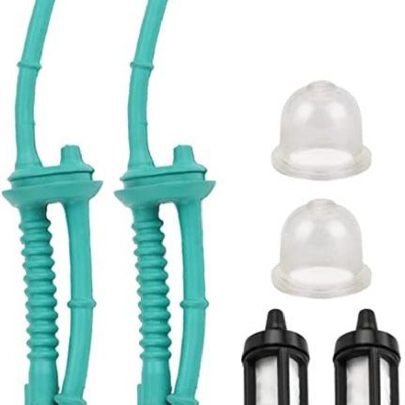 Hipa (2 Pack) 4140 358 7702 Fuel Line Filter Primer Bulb for STIHL FS38 FS55R FS55 FS45 FS46 FS55 KM55 HL45 MM55 FS100 FS110 FS130 Trimmer Weed Eater