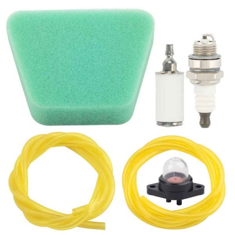 Hipa 5530037793 Air Filter Fuel Line Primer Bulb Spark Plug Kit Replacement Parts for Poulan Woodshark Wild Thing Craftsman 42CC Chainsaw