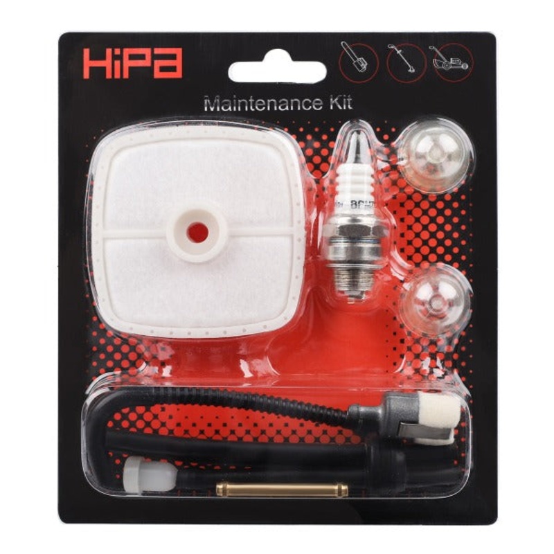 Hipa Air Filter Fuel Line Tune Up Kit for ECHO Blower PB200 PB201 ES210 ES211 PB2100 PB2455 PB2155 SHC211 SHC212 ES2100 ES2400 SHC1700 Hedge Clipper