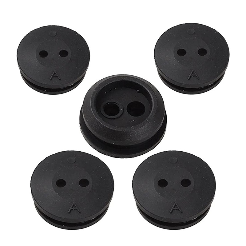 5-Pack 7/8 (23mm) 2-Hole Fuel Tank Grommet for Homelite 560878002 Toro 51944 51945 51954 51955 51974 51975 Shindaiwa Kawasaki MTD Ryobi Trimmer