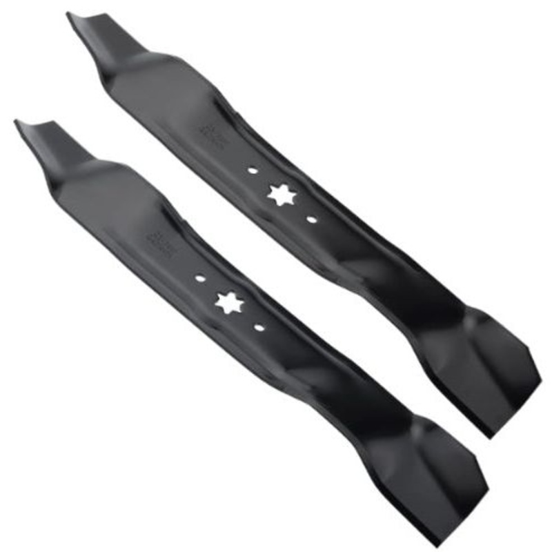 Hipa 942-0610A Mulching Blades for Bolens Cub Cadet Troy Bilt Huskee LT3800 38 inch Deck Lawn Mower Replace for 742-0610 742-0610A 942-0610 (2 Pack)