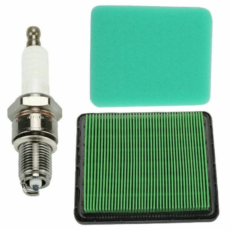 Hipa Air Filter + Pre Filter for # 17211-ZL8-023 17211-ZL8-003 17211-ZL8-000 Honda GCV160 GC160 Engine Lawn Mower with Spark Plug