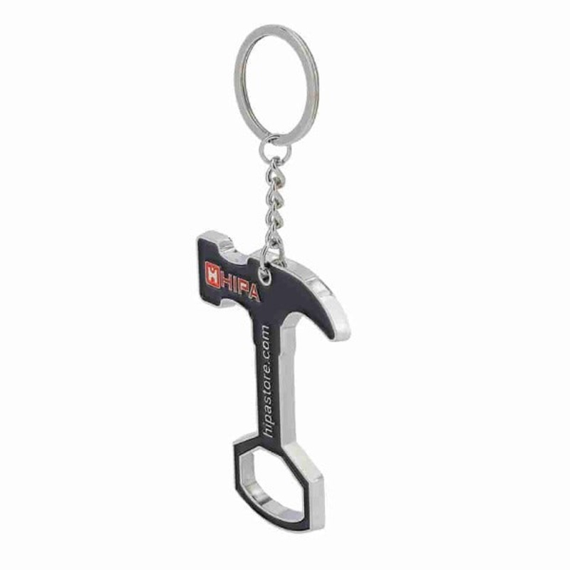 Hipa Beer Opener Multifunctional Key Buckle Chain for Bar Parties Key Decorations & Holiday Gifts